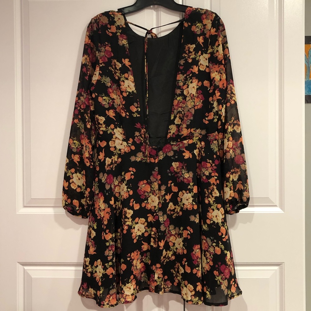 Open back Sun and Shadow dress, Large.